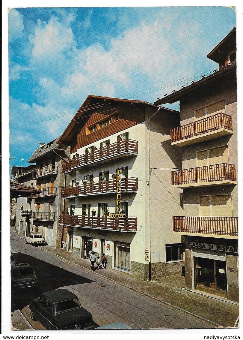 Baselga Di Pinè (Trento). Albergo Italia. Tabella Birra Dreher. - Trento