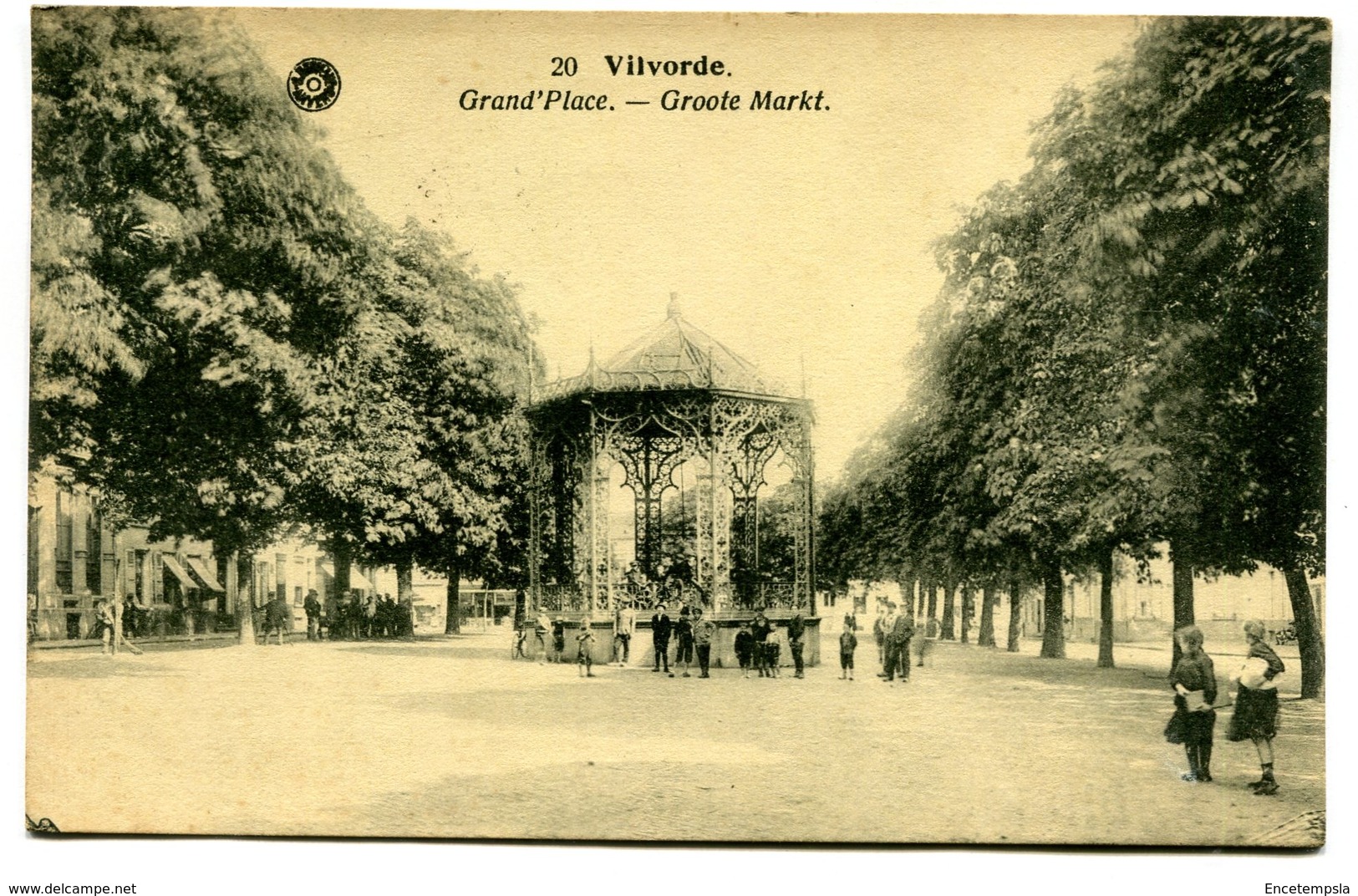 CPA - Carte Postale - Belgique - Vilvorde - Grand Place - 1922 ( SV5464 ) - Vilvoorde