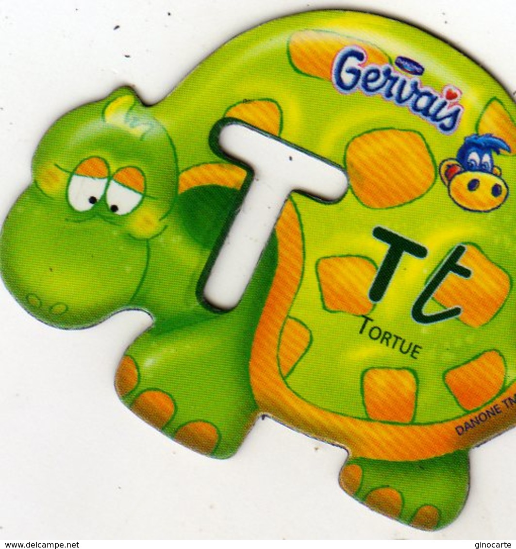 Magnets Magnet Alphabet Gervais Tortue T - Buchstaben Und Zahlen