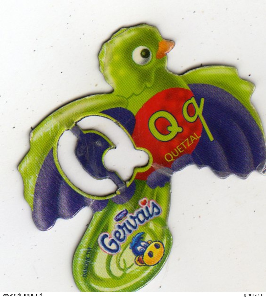 Magnets Magnet Alphabet Gervais Quetzal Q - Lettere & Numeri