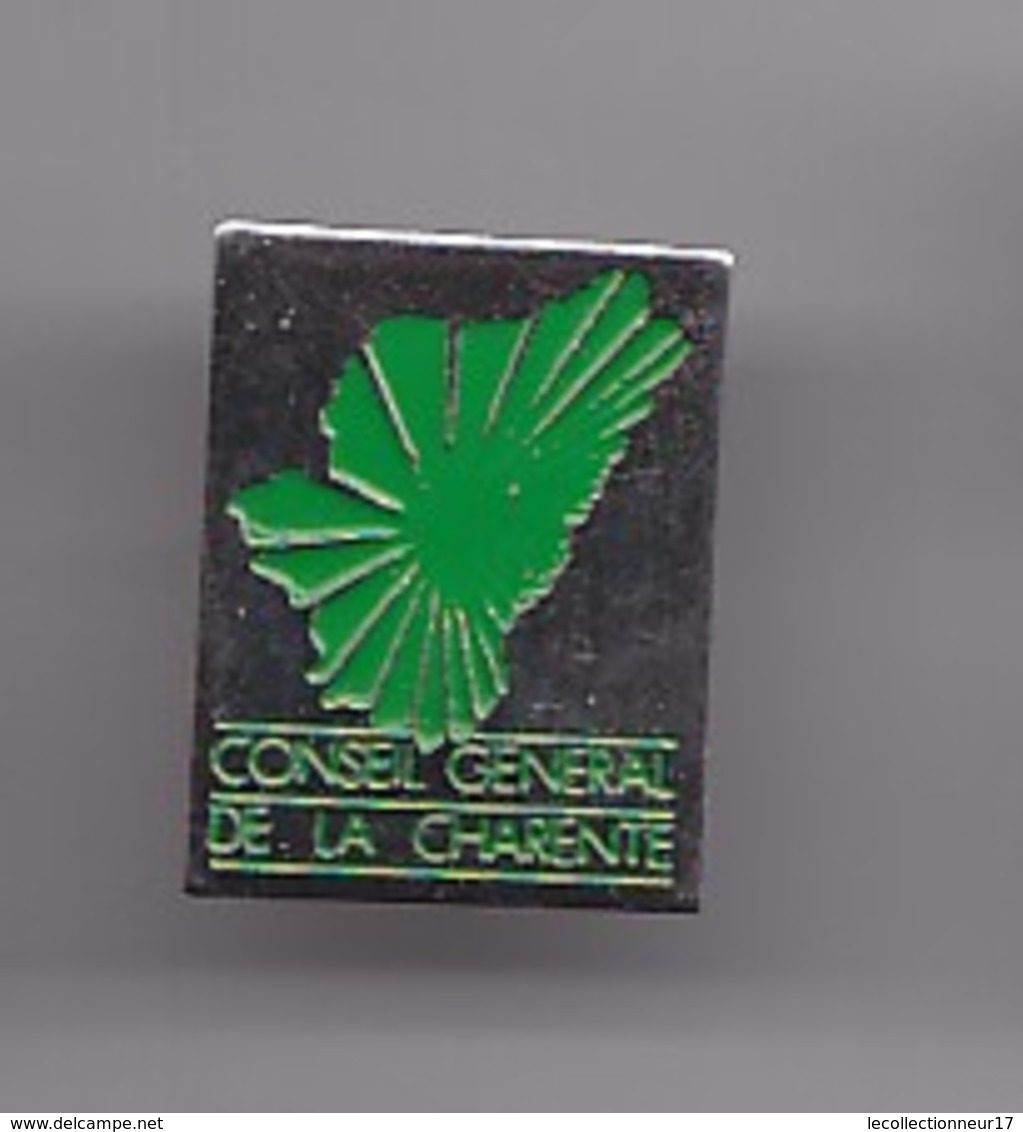 Pin's Conseil Général De La Charente Dpt 16 Réf 2436 - Villes