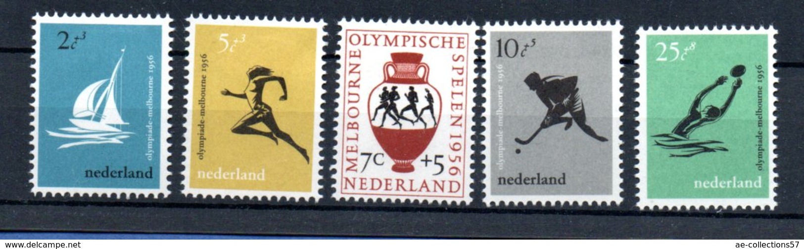 Pays Bas / Série N 654 à 658 / NEUFS ** - Unused Stamps