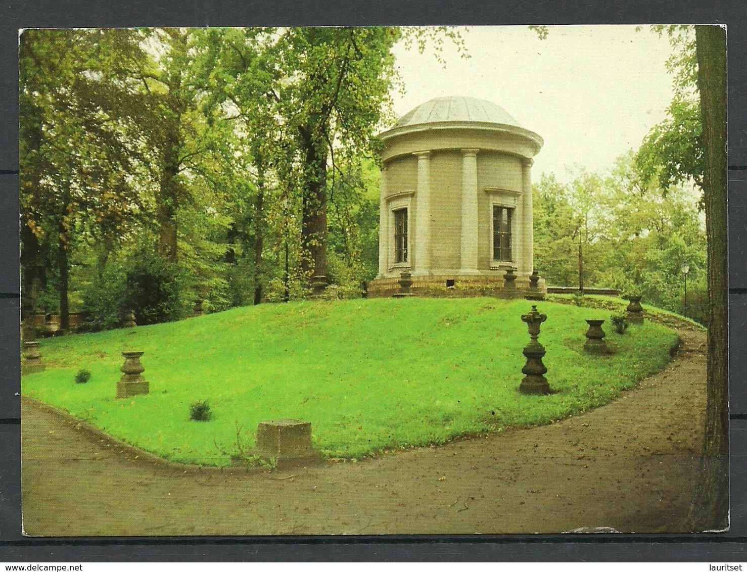 Deutschland Ansichtskarte NEURUPPIN Tempelgarten 1992 Gesendet Nach Estland, Mit Briefmarke - Neuruppin