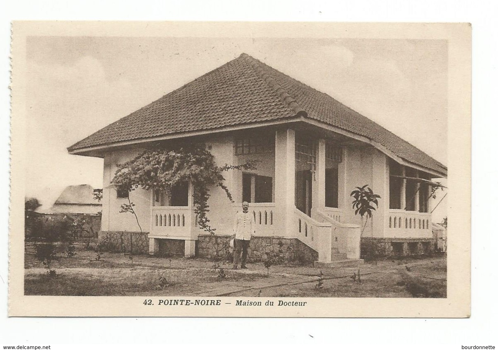 POINTE NOIRE - N° 42 - MAISON DU DOCTEUR - Pointe-Noire