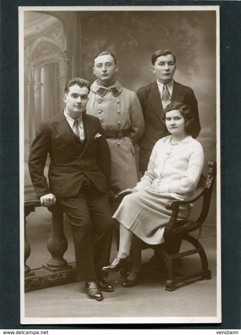 Carte Photo - Militaire - Personen