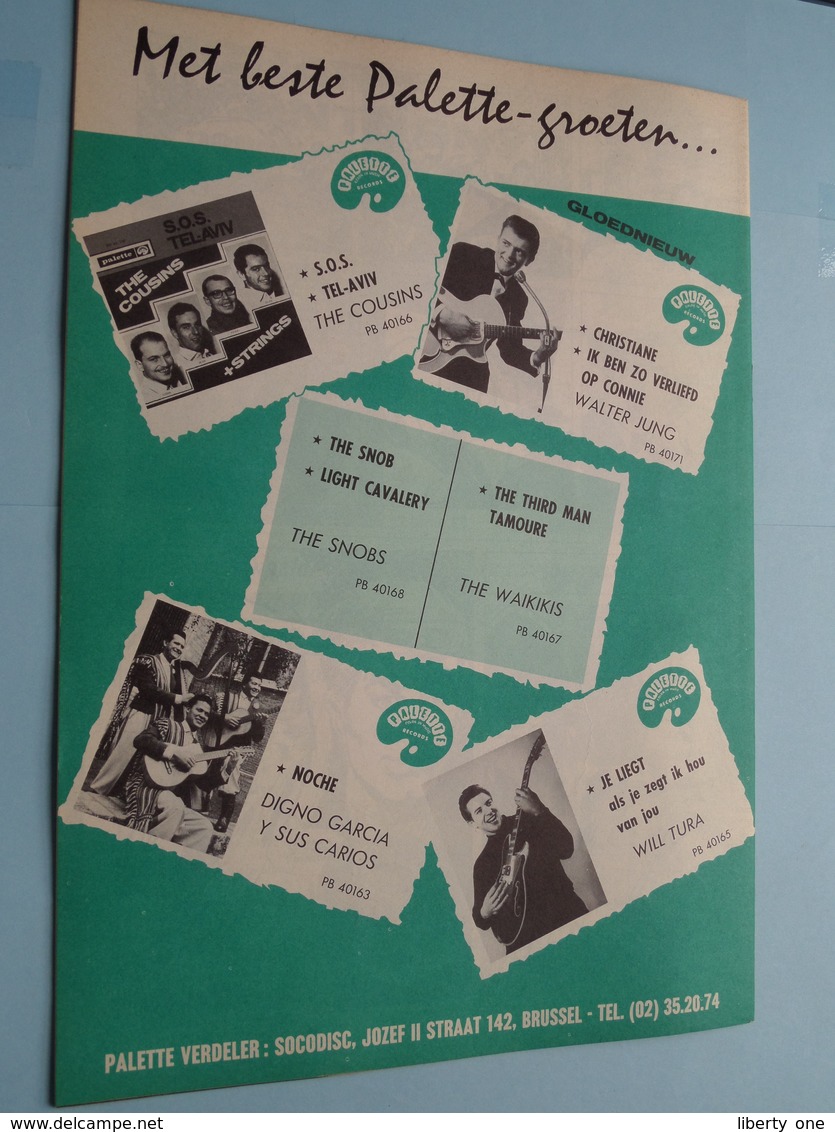 JUKE BOX Nr. 89 - 1-9-1963 - ELVIS - ADAMO ( Juke Box - Mechelen ) ! - Other & Unclassified