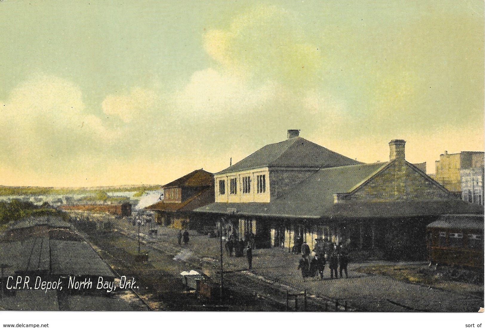 CANADIAN PACIFIQUE RAILWAY DEPOT AND STATION - NORTH BAY  - S948 - North Bay