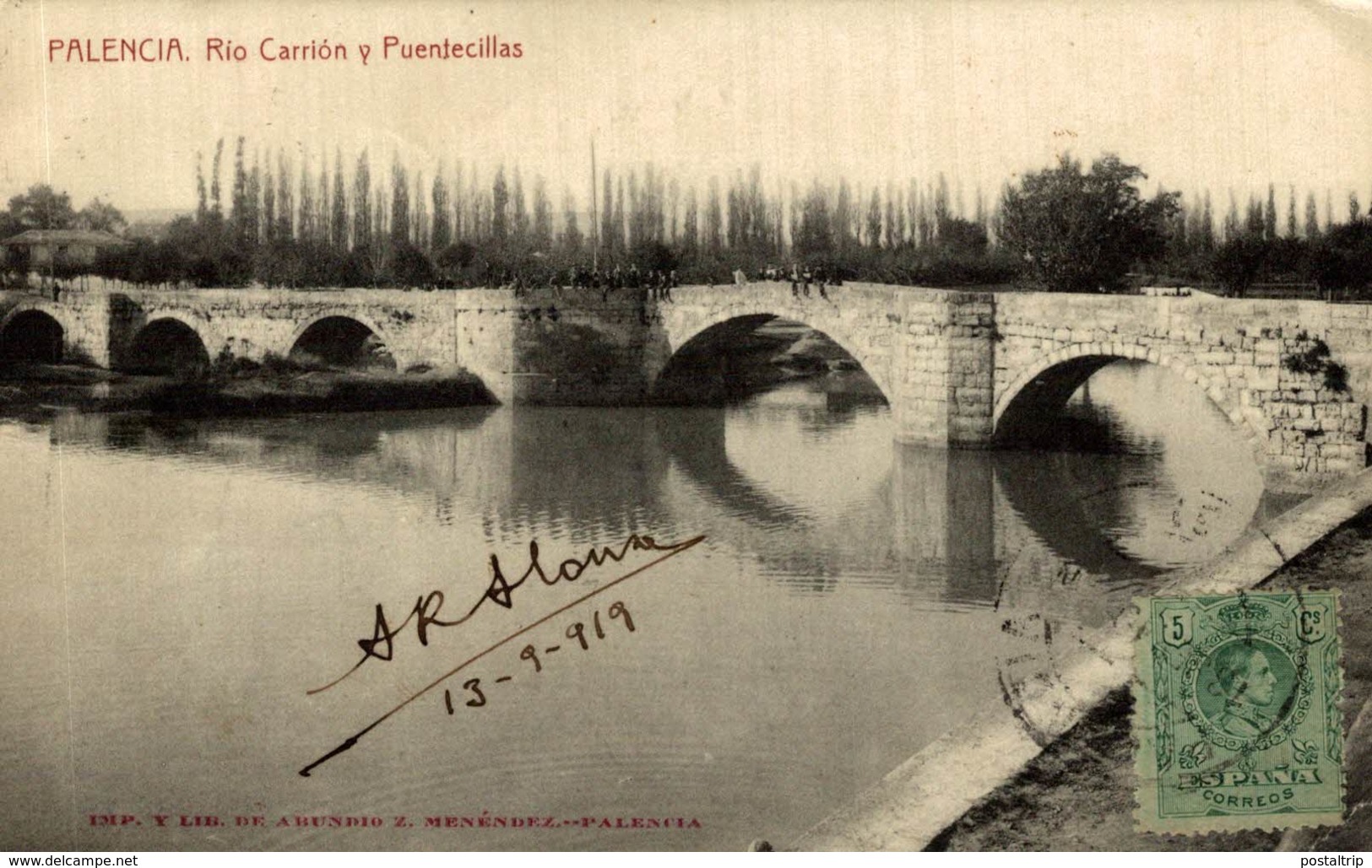 PALENCIA - RIO CARRIÓN Y PUENTECILLAS - Palencia