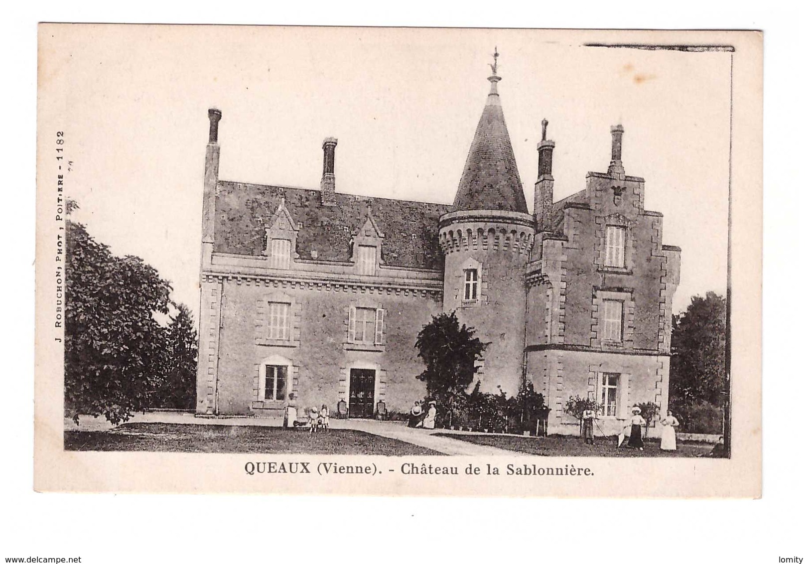 86 Queaux Chateau De La Sablonniere - Vouneuil Sous Biard