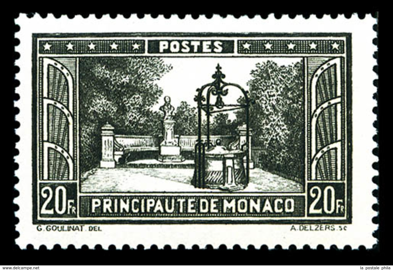 ** MONACO N°119/34, Série Des Paysages De La Principauté, Les 17 Valeurs TB (certificat)  Qualité: **  Cote: 1296 Euros - Sonstige & Ohne Zuordnung