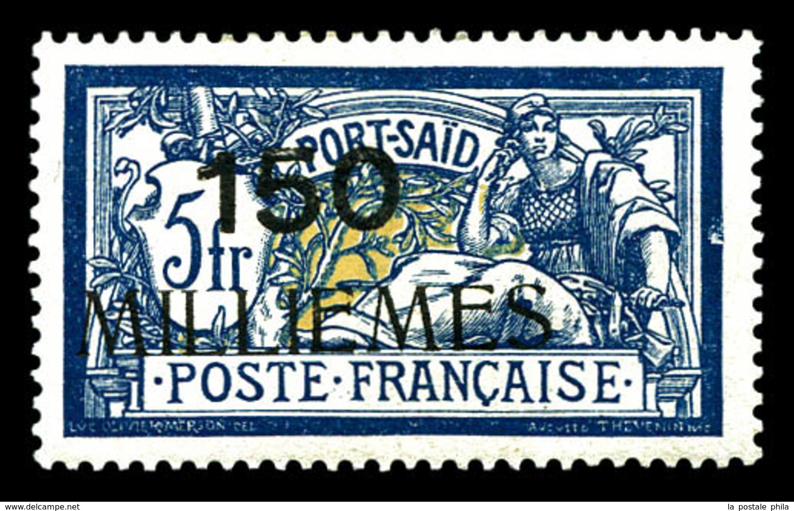 * PORT SAID N°30 à 34 Et 44 à 48, Les 10 Valeurs SUP (certificat)  Qualité: *  Cote: 912 Euros - Unused Stamps