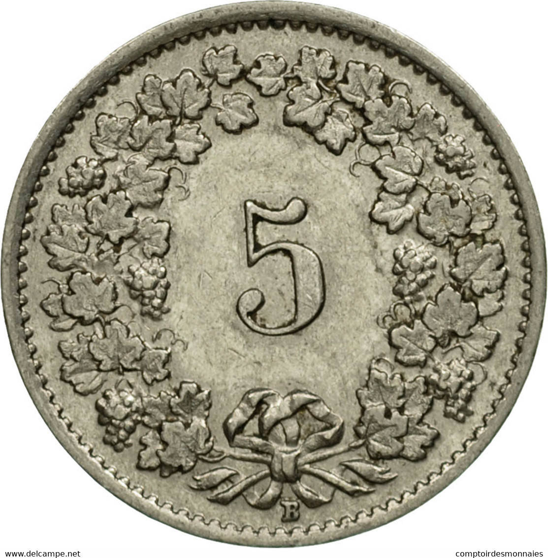 Monnaie, Suisse, 5 Rappen, 1939, Bern, TTB, Nickel, KM:26b - Otros & Sin Clasificación