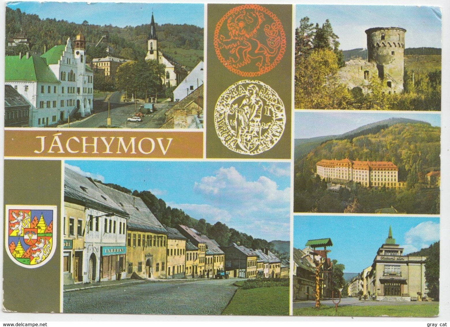 JACHYMOV, Czech Republic , Used Postcard [21816] - Czech Republic