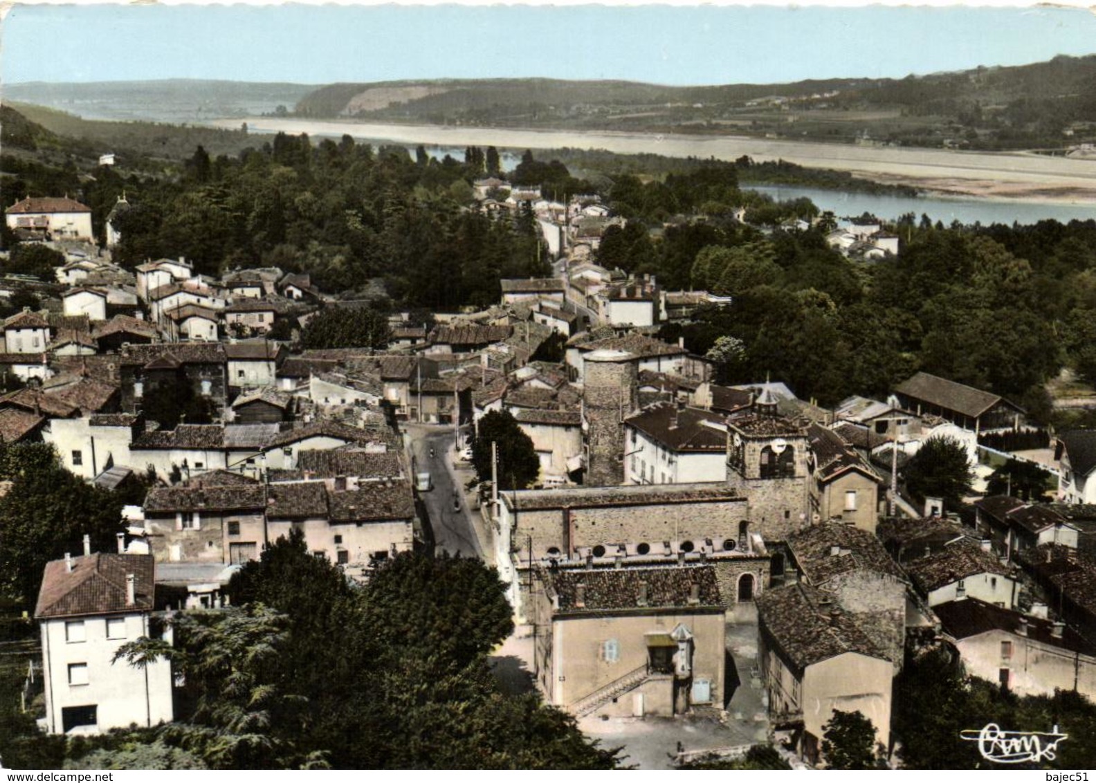 1 Cpsm Grigny - Vue Générale Aérienne - Grigny