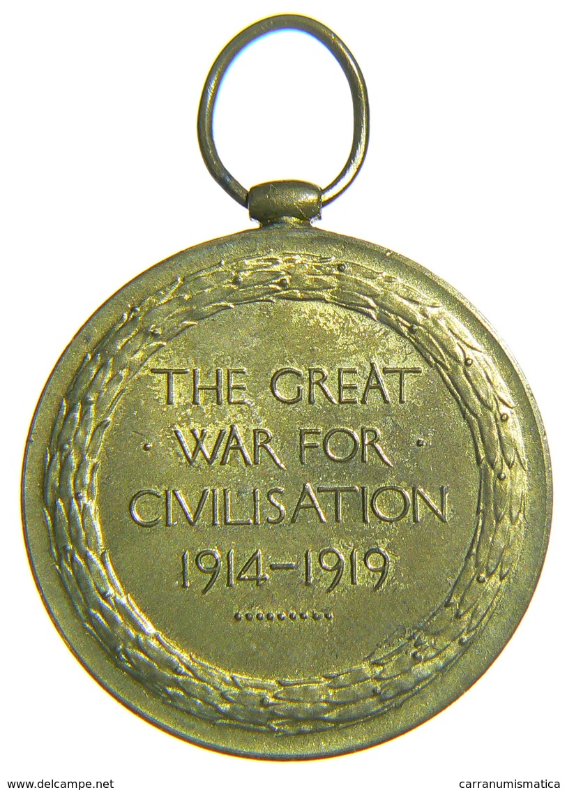 WWI - Medaglia - Gran Bretagna / United Kingdom - Commemorativa Della Vittoria Interalleata (Gunner Royal Artillery) - Groot-Brittannië