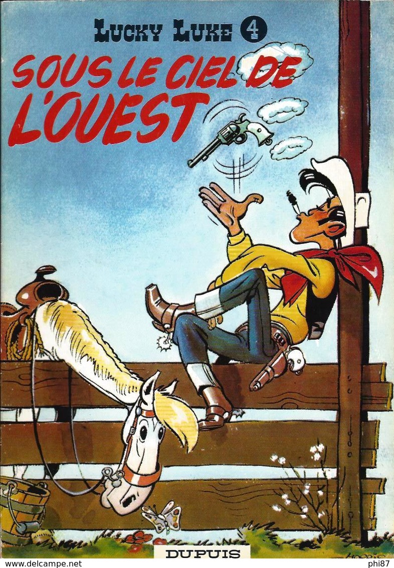 LUCKY LUKE - ENSEMBLE DES ALBUMS BROCHÉS COUVERTURE SOUPLE N° 1 à 31 - ANNÉES 1969/1972 - Lucky Luke