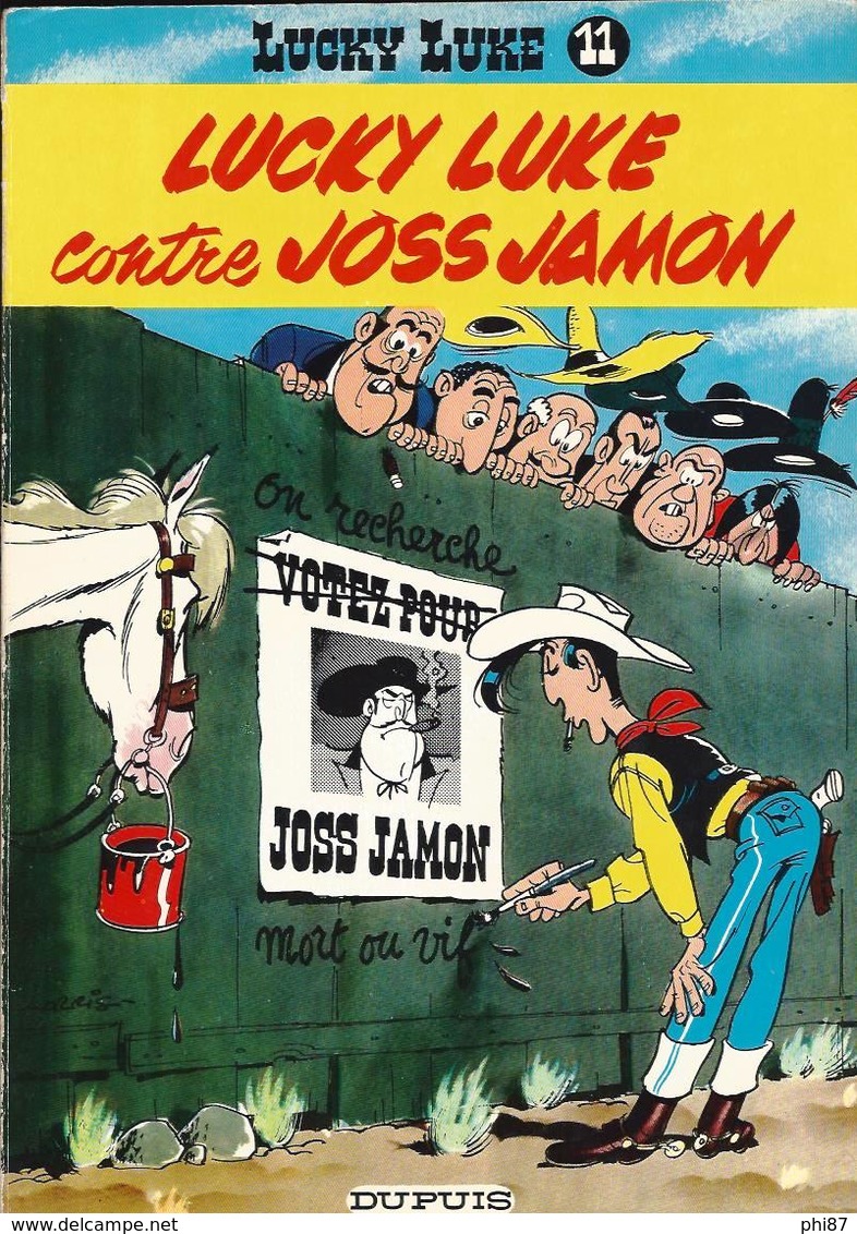 LUCKY LUKE - ENSEMBLE DES ALBUMS BROCHÉS COUVERTURE SOUPLE N° 1 à 31 - ANNÉES 1969/1972