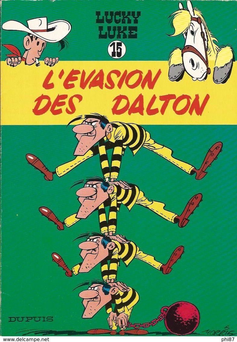 LUCKY LUKE - ENSEMBLE DES ALBUMS BROCHÉS COUVERTURE SOUPLE N° 1 à 31 - ANNÉES 1969/1972