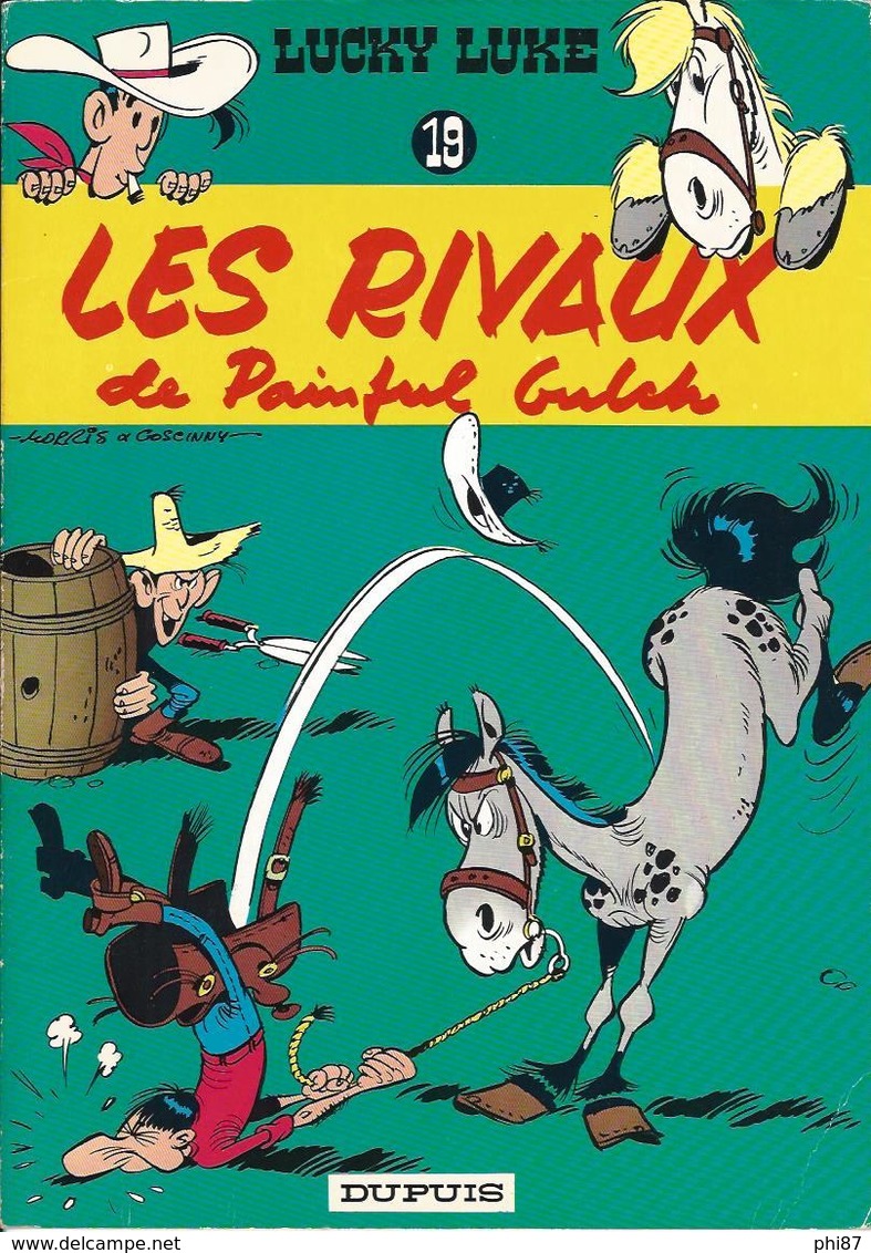 LUCKY LUKE - ENSEMBLE DES ALBUMS BROCHÉS COUVERTURE SOUPLE N° 1 à 31 - ANNÉES 1969/1972