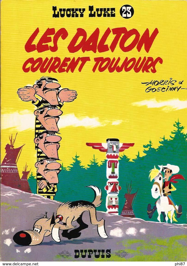 LUCKY LUKE - ENSEMBLE DES ALBUMS BROCHÉS COUVERTURE SOUPLE N° 1 à 31 - ANNÉES 1969/1972