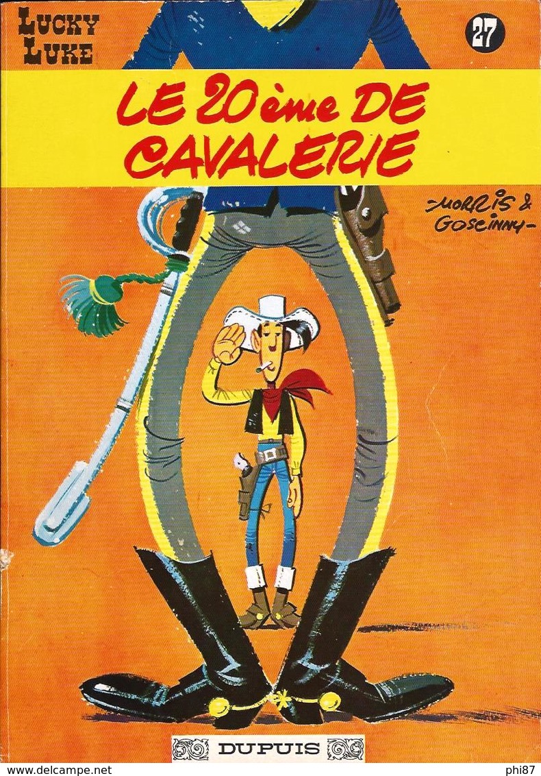 LUCKY LUKE - ENSEMBLE DES ALBUMS BROCHÉS COUVERTURE SOUPLE N° 1 à 31 - ANNÉES 1969/1972