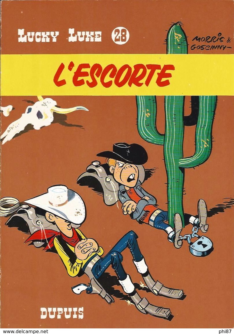 LUCKY LUKE - ENSEMBLE DES ALBUMS BROCHÉS COUVERTURE SOUPLE N° 1 à 31 - ANNÉES 1969/1972