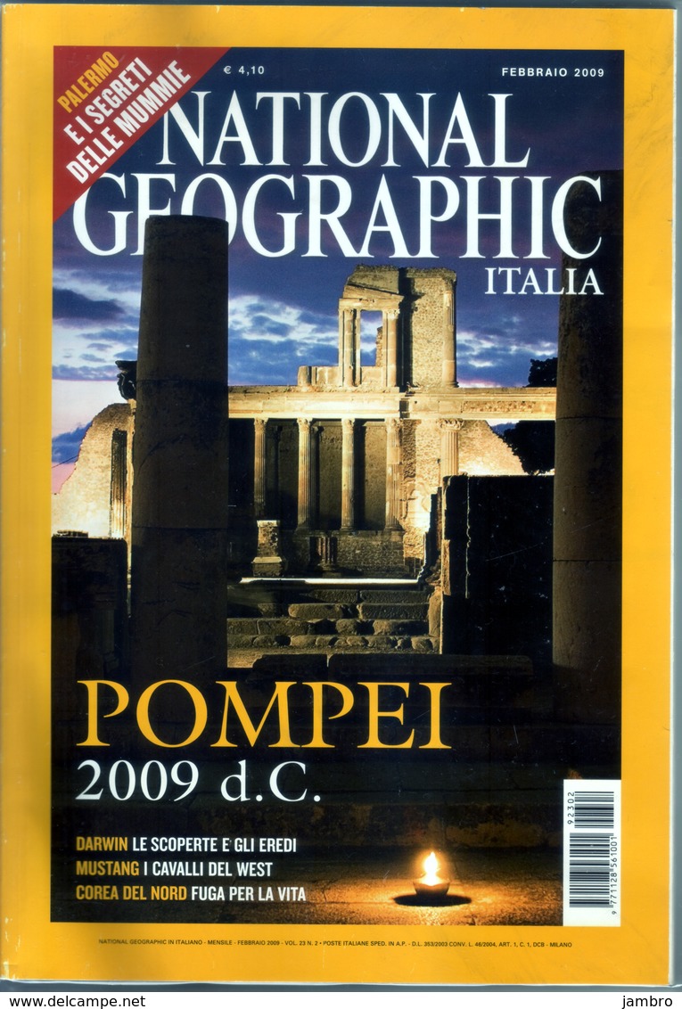 NATIONAL GEOGRAPHIC ITALIA - FEBBRAIO 2009 - Textos Científicos