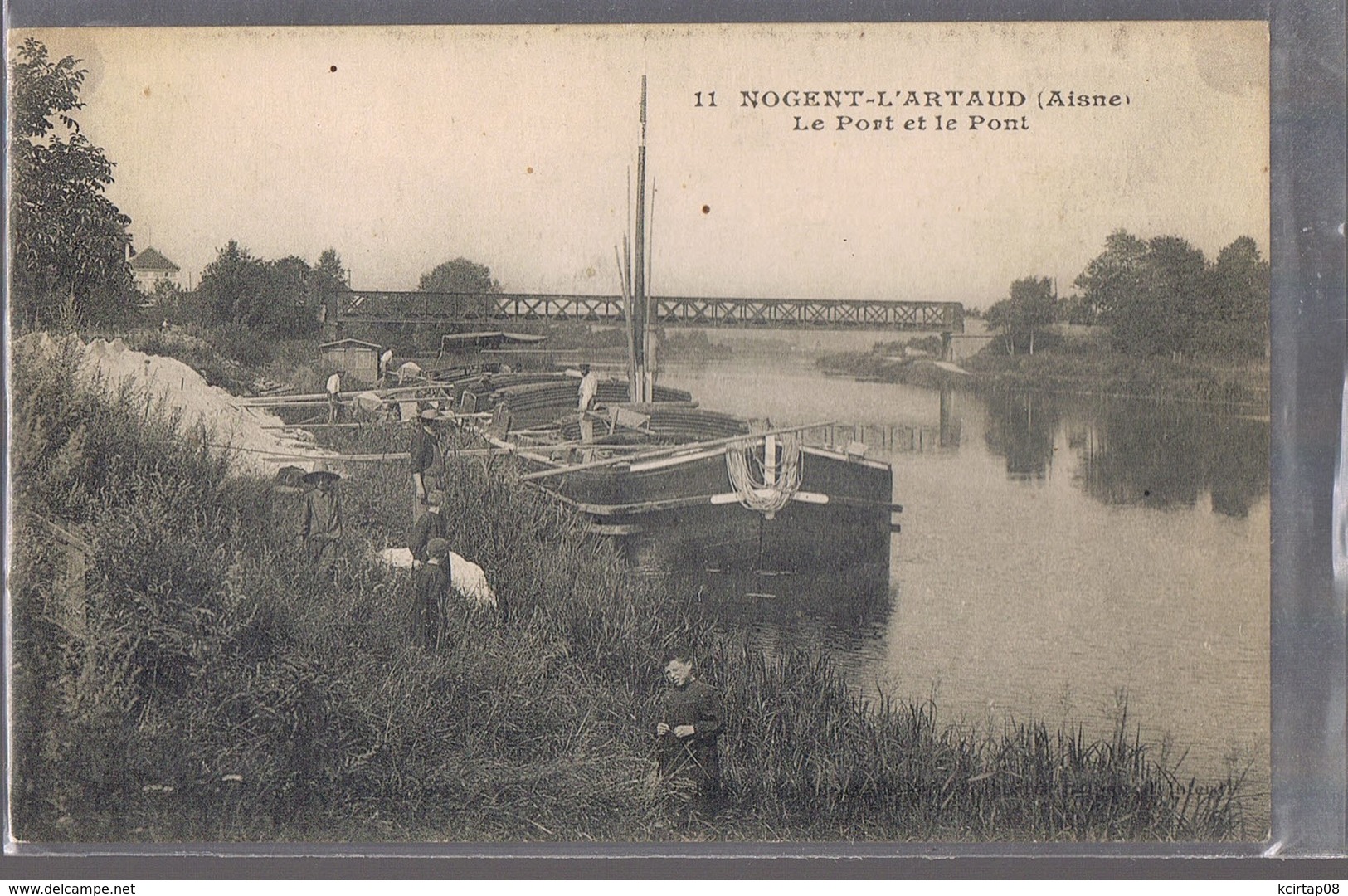 NOGENT - L'ARTAUD . Le Port Et Le Pont . - Autres & Non Classés