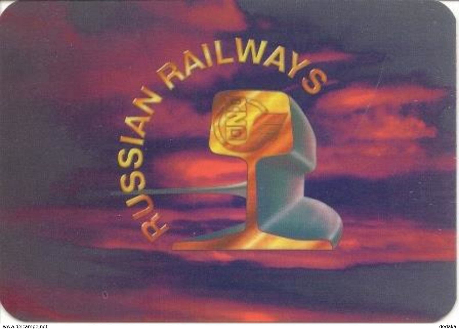 The Calendar  Russia - 1999 - Russian Railways - Rail -  Rarity - Formato Piccolo : 1991-00