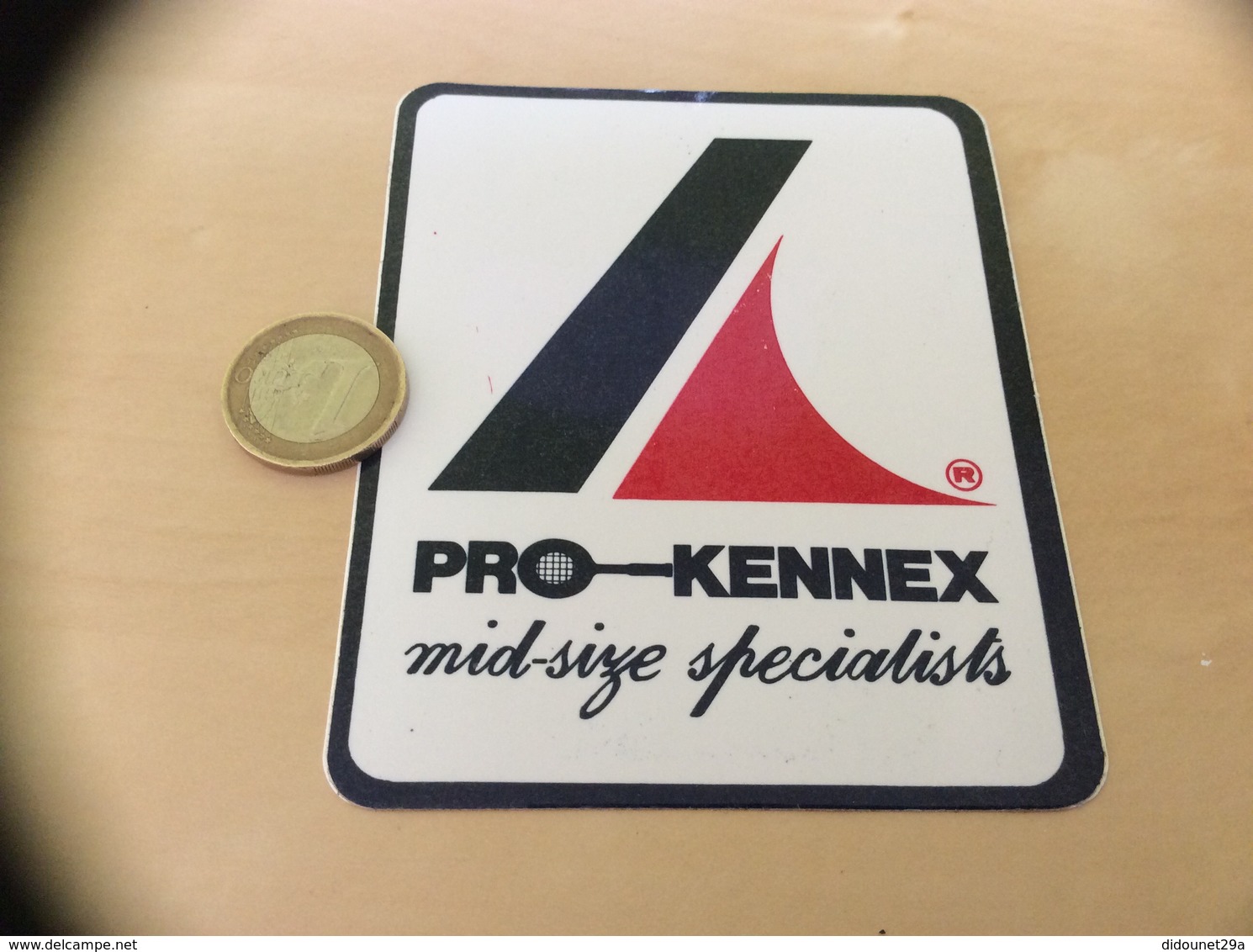 AUTOCOLLANT, Sticker «PRO-KENNEX Mid-size Specialists» Type 1 - Autocollants