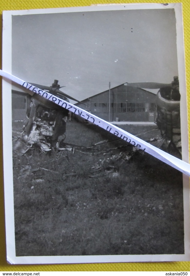 Amiens Aérodrome Glisy Juin 1940 Luftwaffe Avions RAF Corps Expéditionnaire Britannique Hurricane Lysander Et Blenheim - Documents