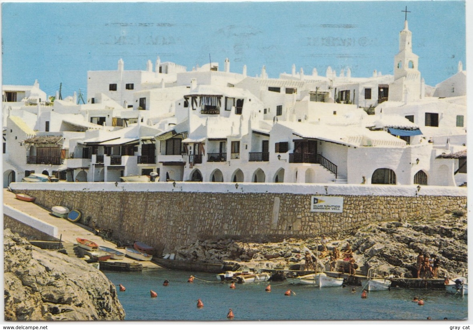 MENORCA, San Luis, Binibeca Vell, Spain, Used Postcard [21839] - Menorca