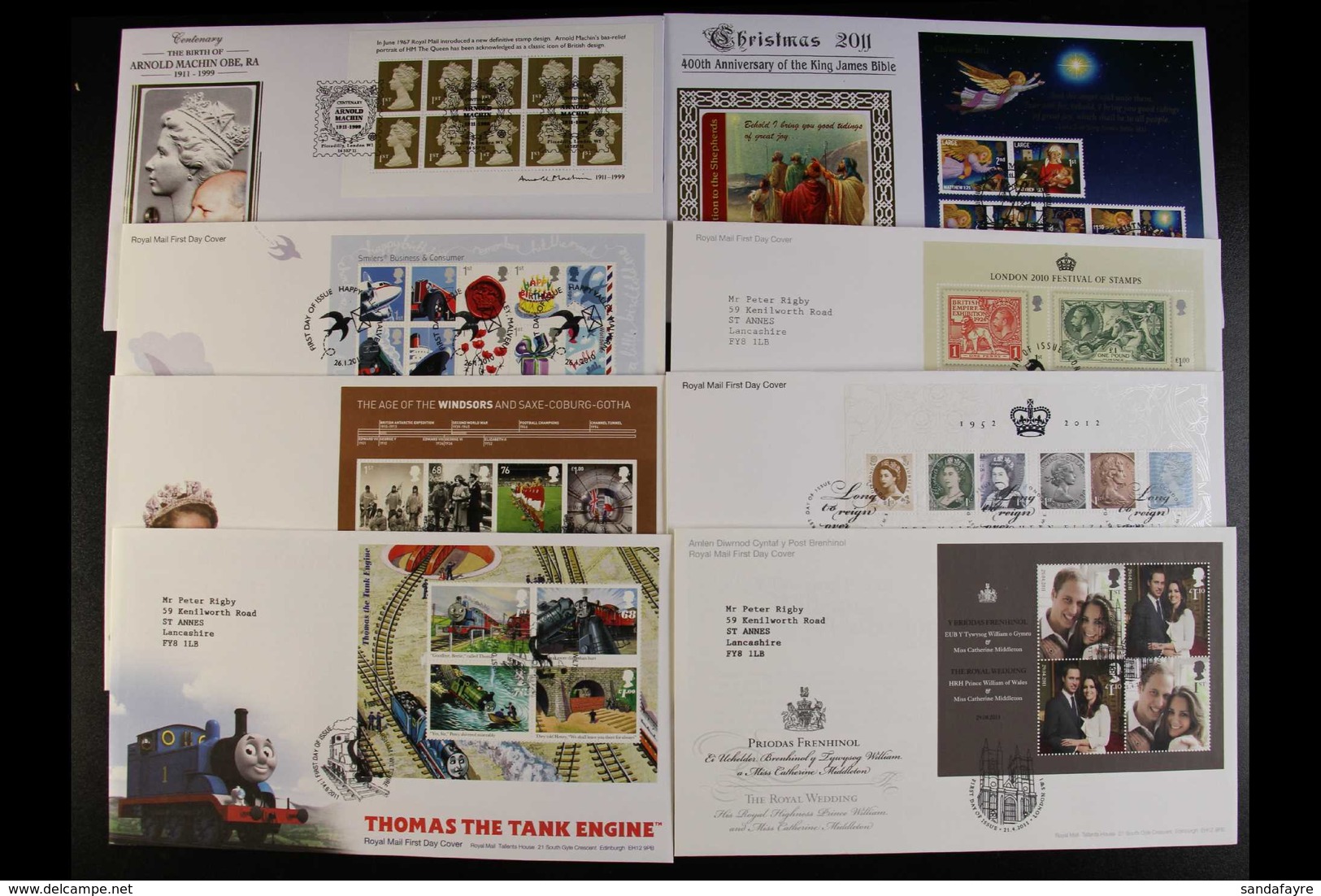 GB.FIRST DAY COVERS - FDC