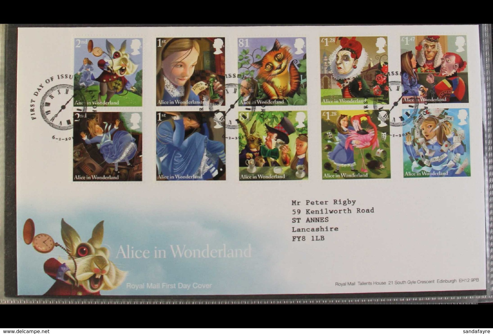 GB.FIRST DAY COVERS - FDC