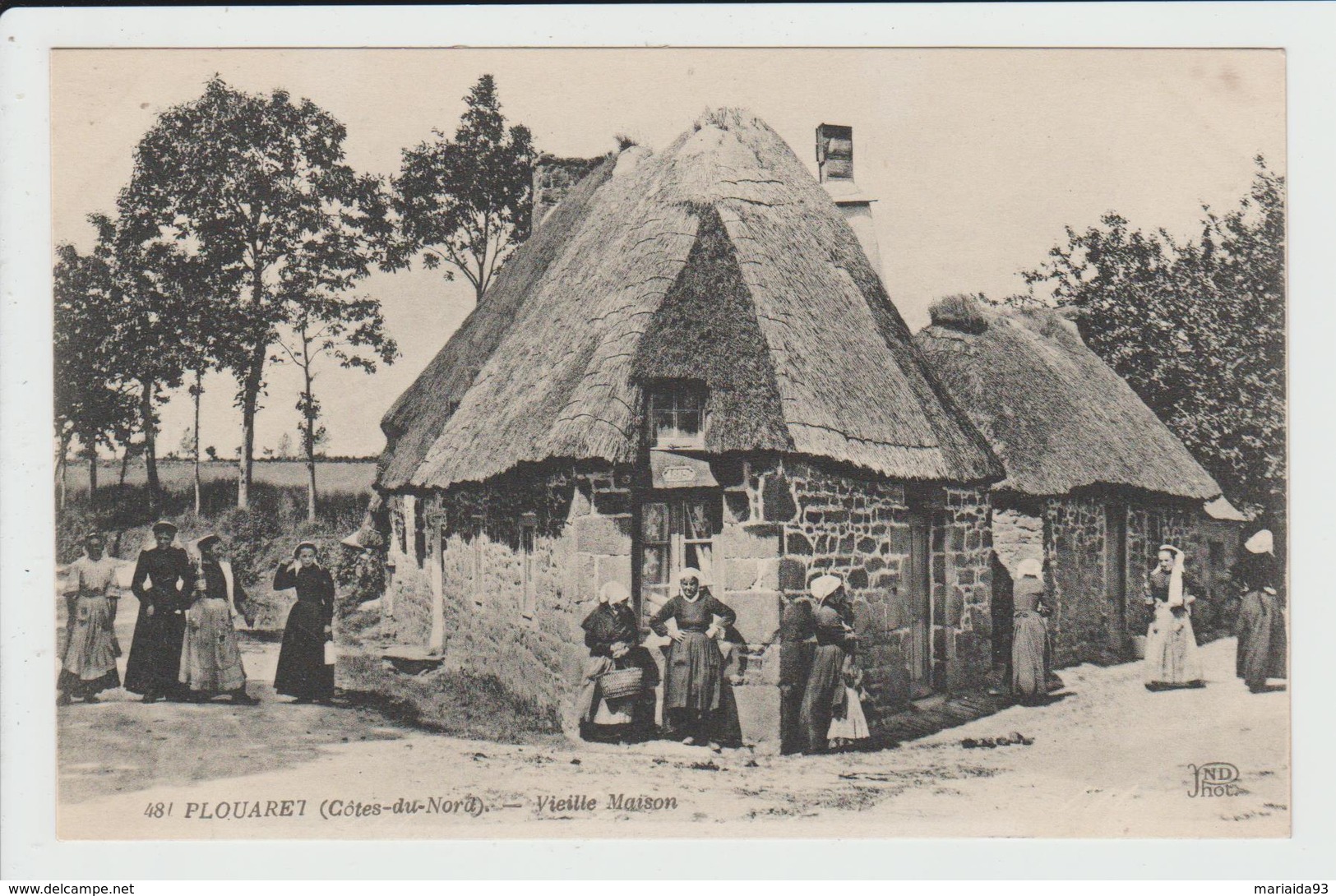 PLOUARET - COTES D'ARMOR - VIEILLE MAISON - Plouaret