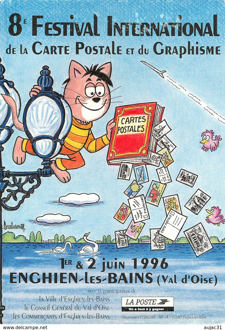 Illustrateurs - Illustrateur Barberousse - Enghien Les Bains - Chats - Cats - Cat - Chat Humanise - Autographe - Signé - Barberousse