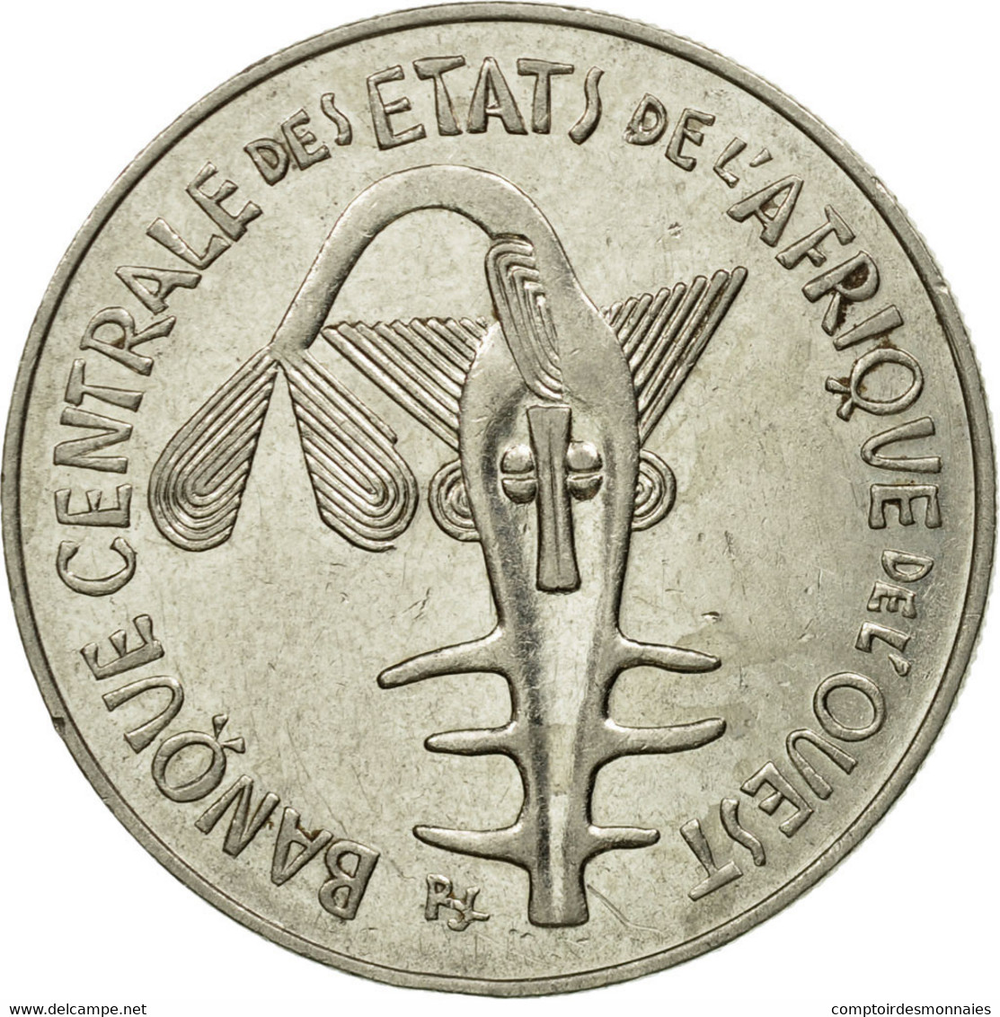 Monnaie, West African States, 100 Francs, 1982, Paris, TTB, Nickel, KM:4 - Côte-d'Ivoire