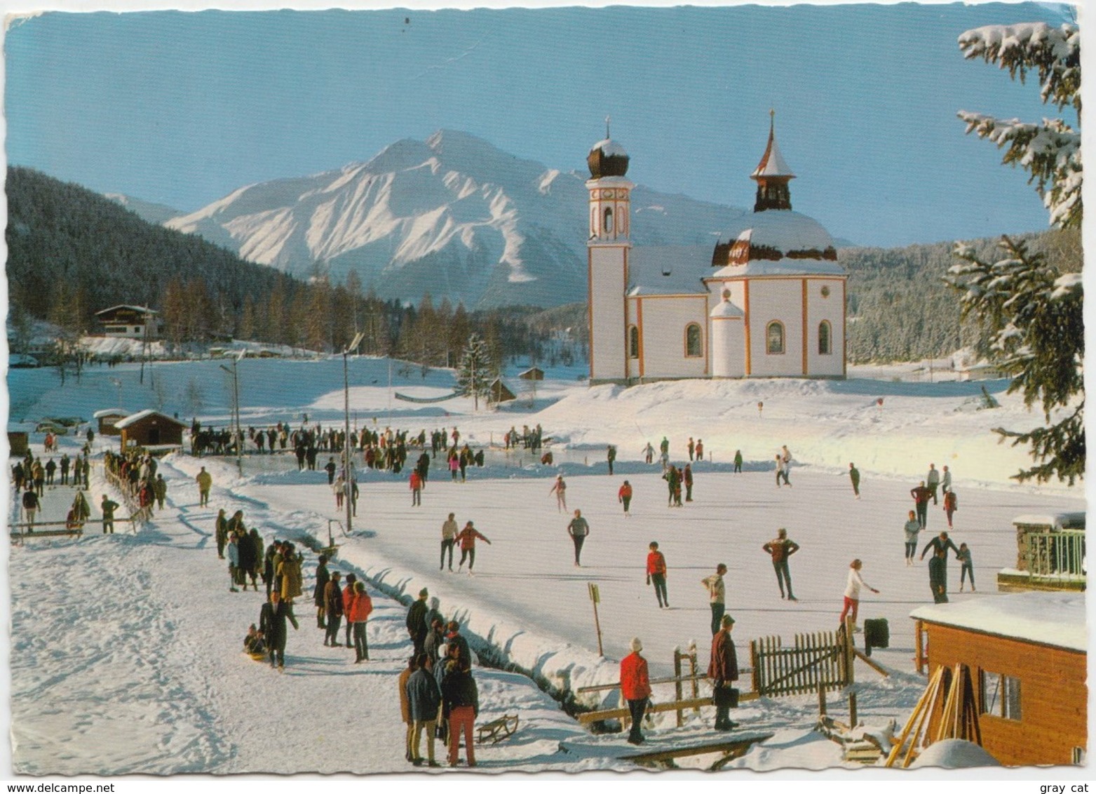 "Seekirchl" In Seefeld, 1200 M, Tirol, Austria, Used Postcard [21842] - Seefeld