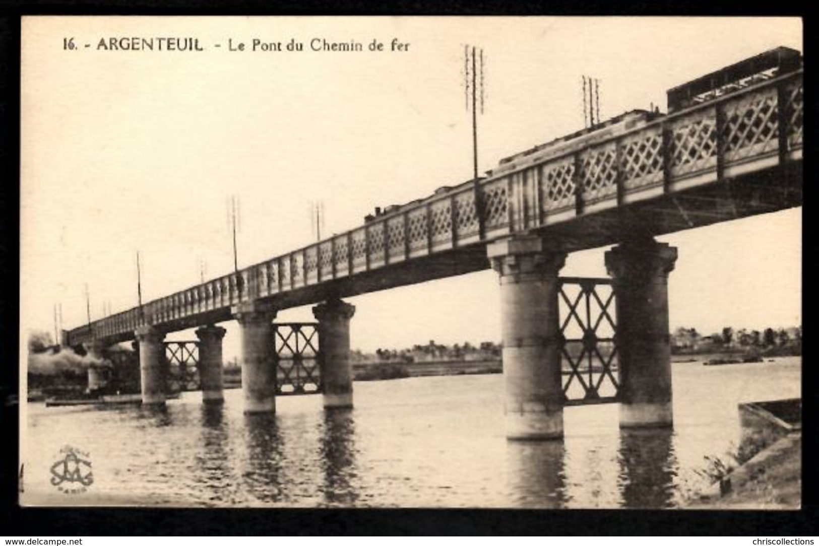 ARGENTEUIL - Le Pont Du Chemin De Fer - Argenteuil