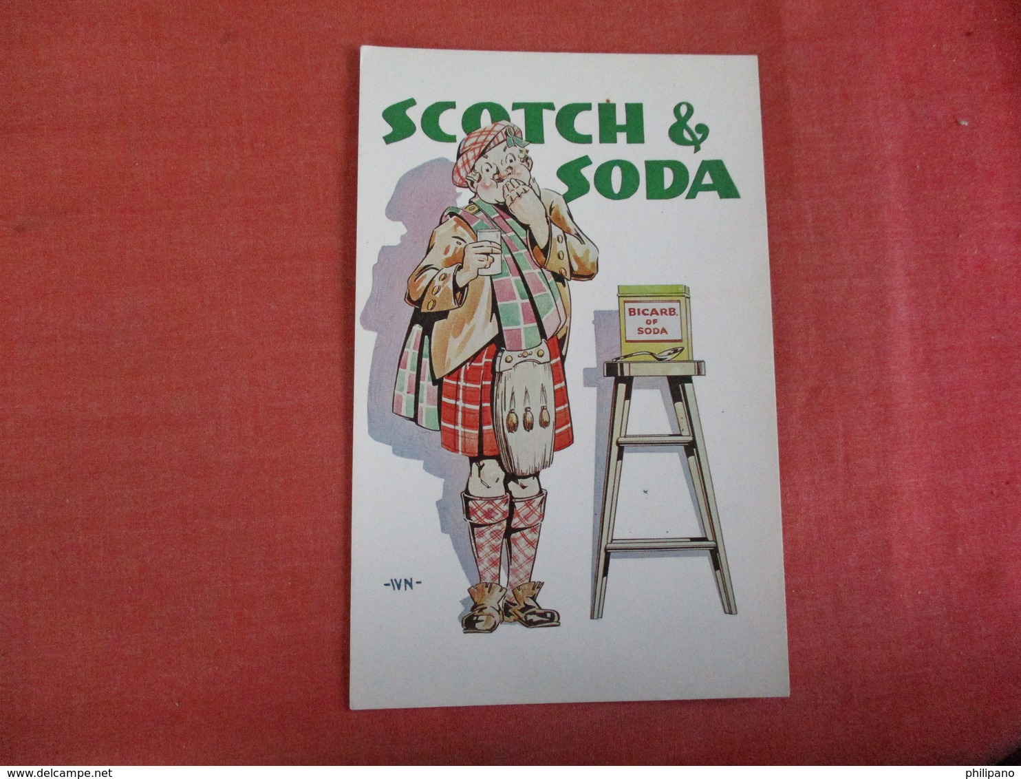 Scotch & Soda    Ref 3070 - Humour