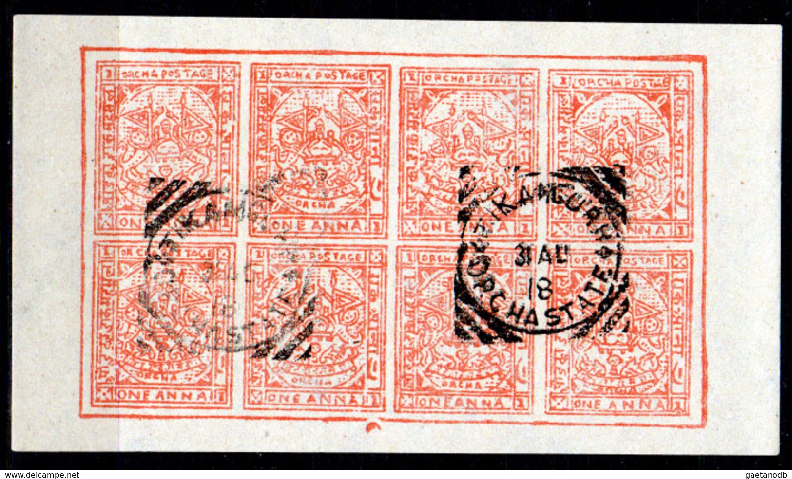 Orcha-008 - Emissione 1913-16 (o) Used -  Si Cedono Anche Singoli -Senza Difetti Occulti. - Orchha