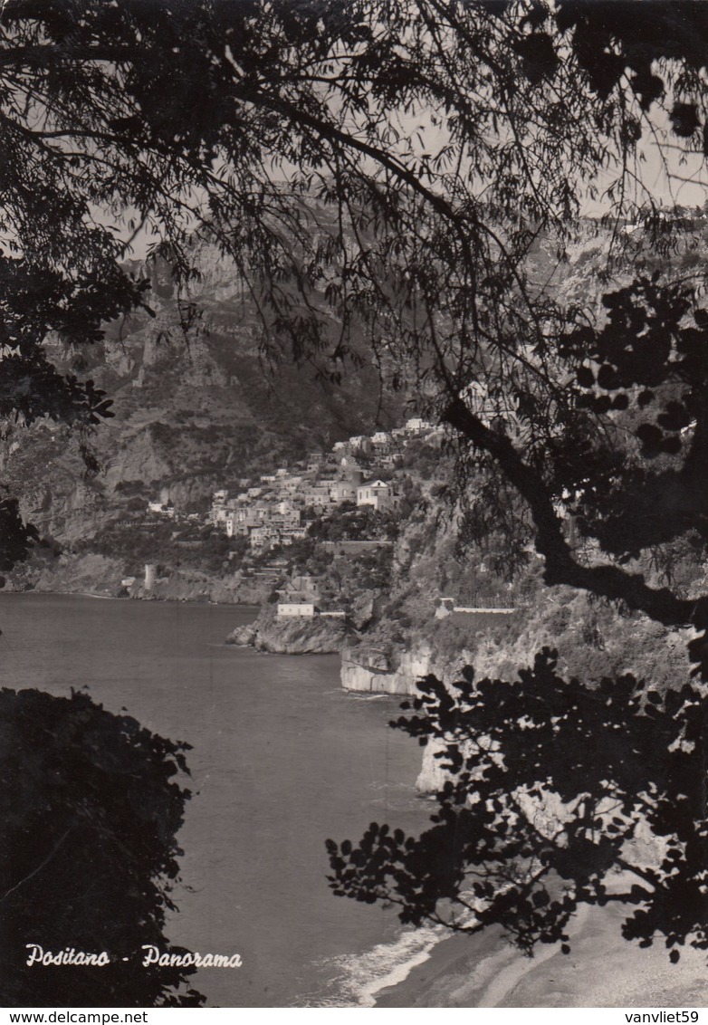 POSITANO-SALERNO-PANORAMA-CARTOLINA VERA FOTOGRAFIA-VIAGGIATA - Salerno