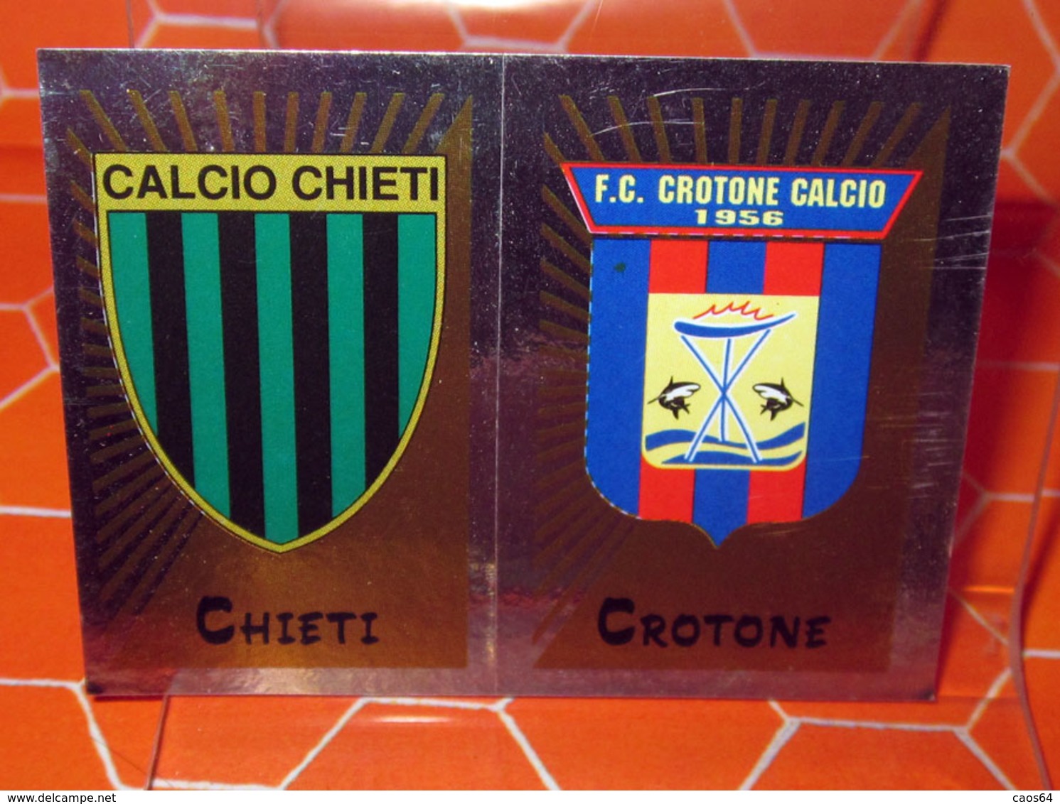 CALCIATORI 2002-2003 N. 651 CHIETI - CROTONE  NEW NUOVA CON VELINA - Edizione Italiana