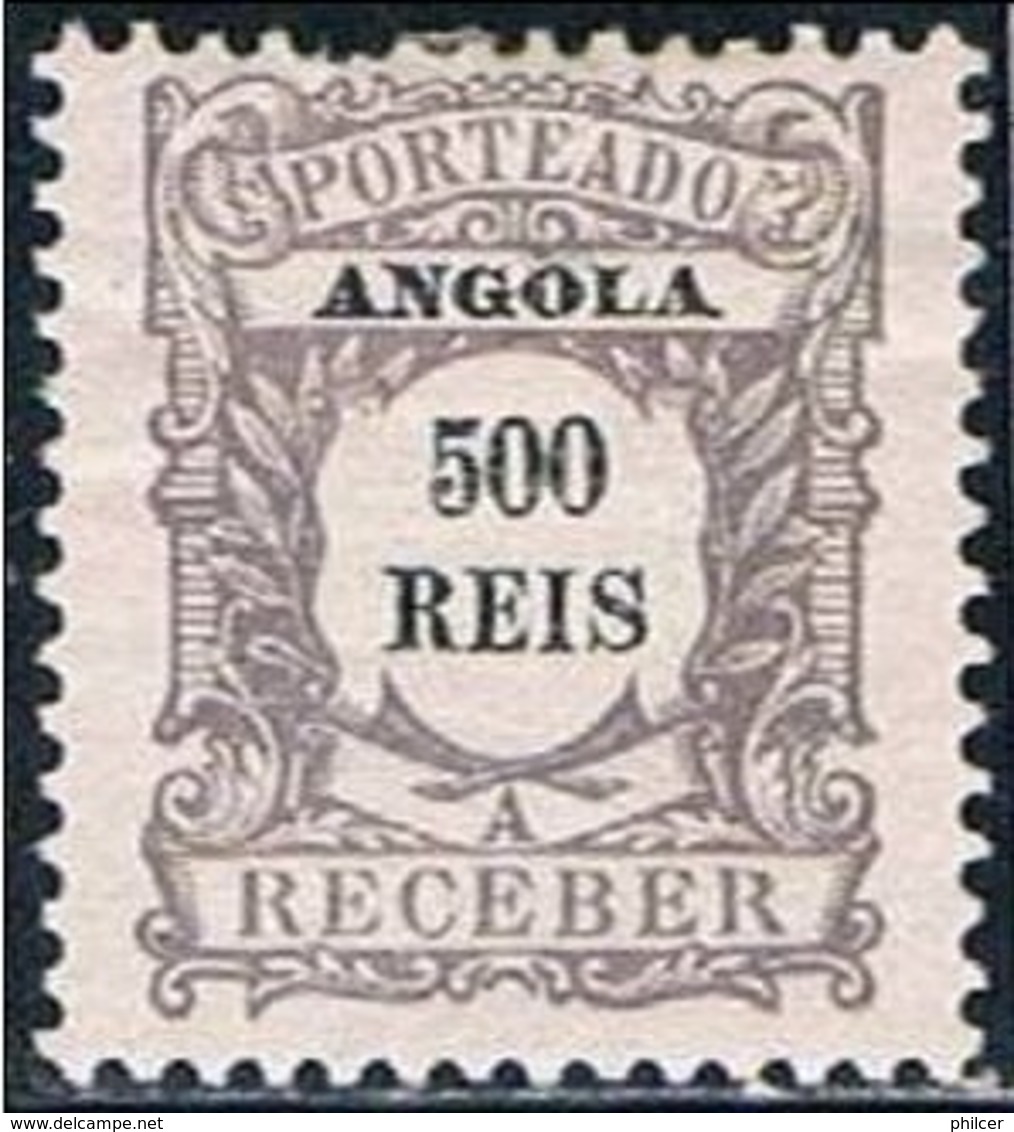 Angola, 1904, # 10, Porteado, MH - Angola