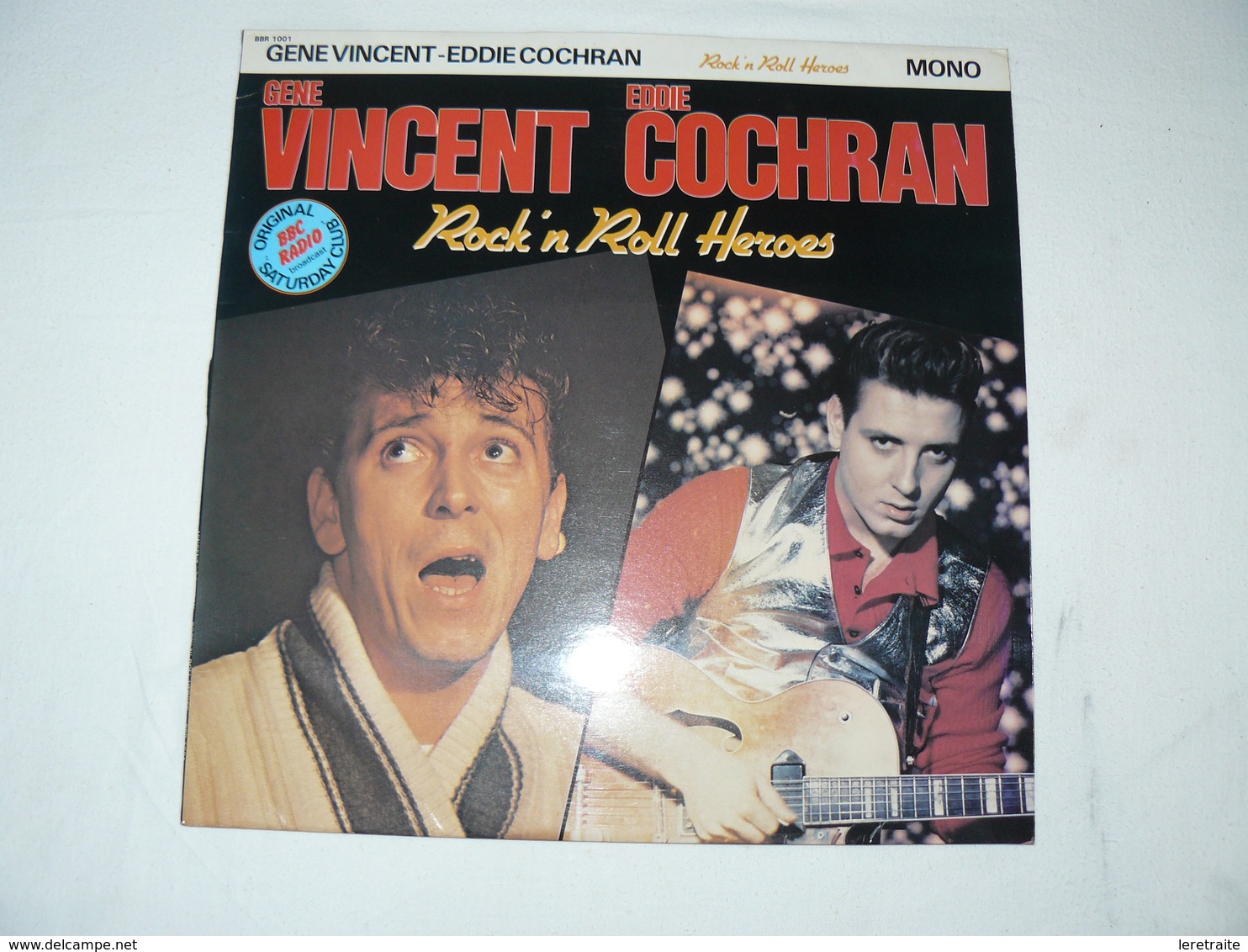 N°BBR 1001 GENE VINCENT & EDDIE COCHRAN. Rock'n Roll Heroes - Rock