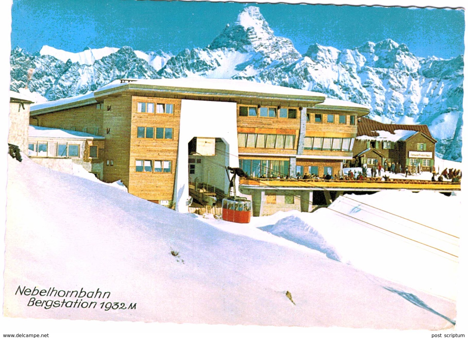 Allemagne - Bergstation Der Nebelhornbahn - Hôtel Höatsblick Bei Obertsdorf - Oberstdorf