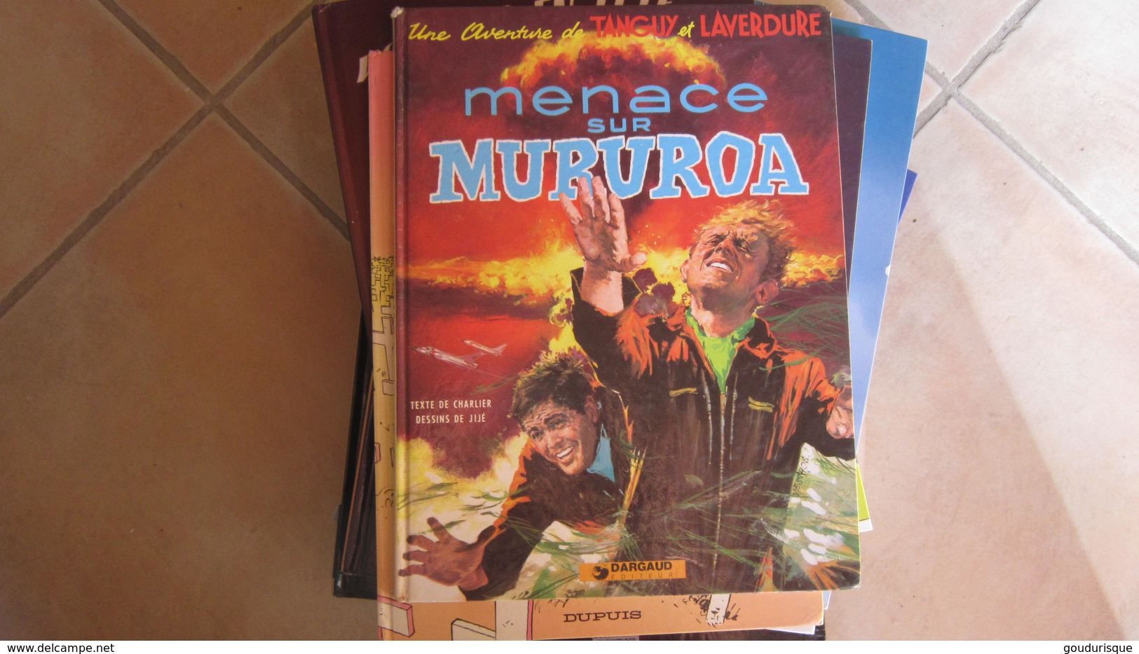 TANGUY ET LAVERDURE T12 MENACE SUR MURUROA  CHARLIER  UDERZO - Tanguy Et Laverdure