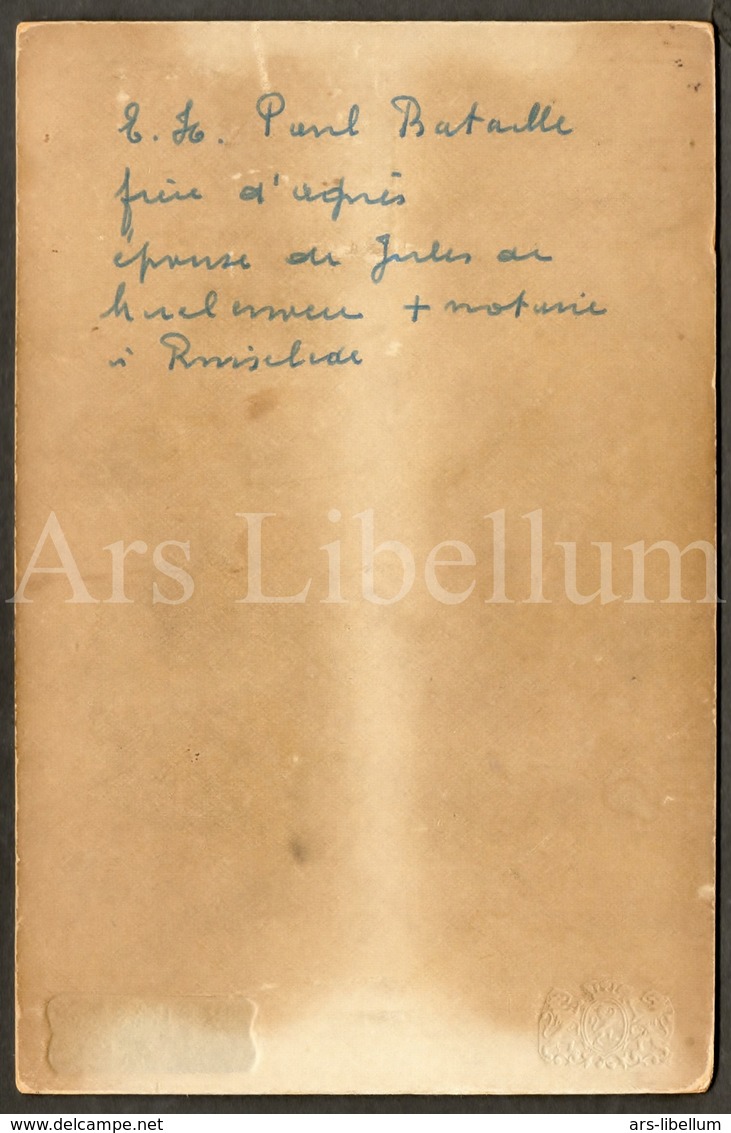 Large Photo / Cabinet Card / Priest / Prêtre / Priester / Photographer R. Blondiau / Alost / Aalst / Paul Bataille - Anciennes (Av. 1900)