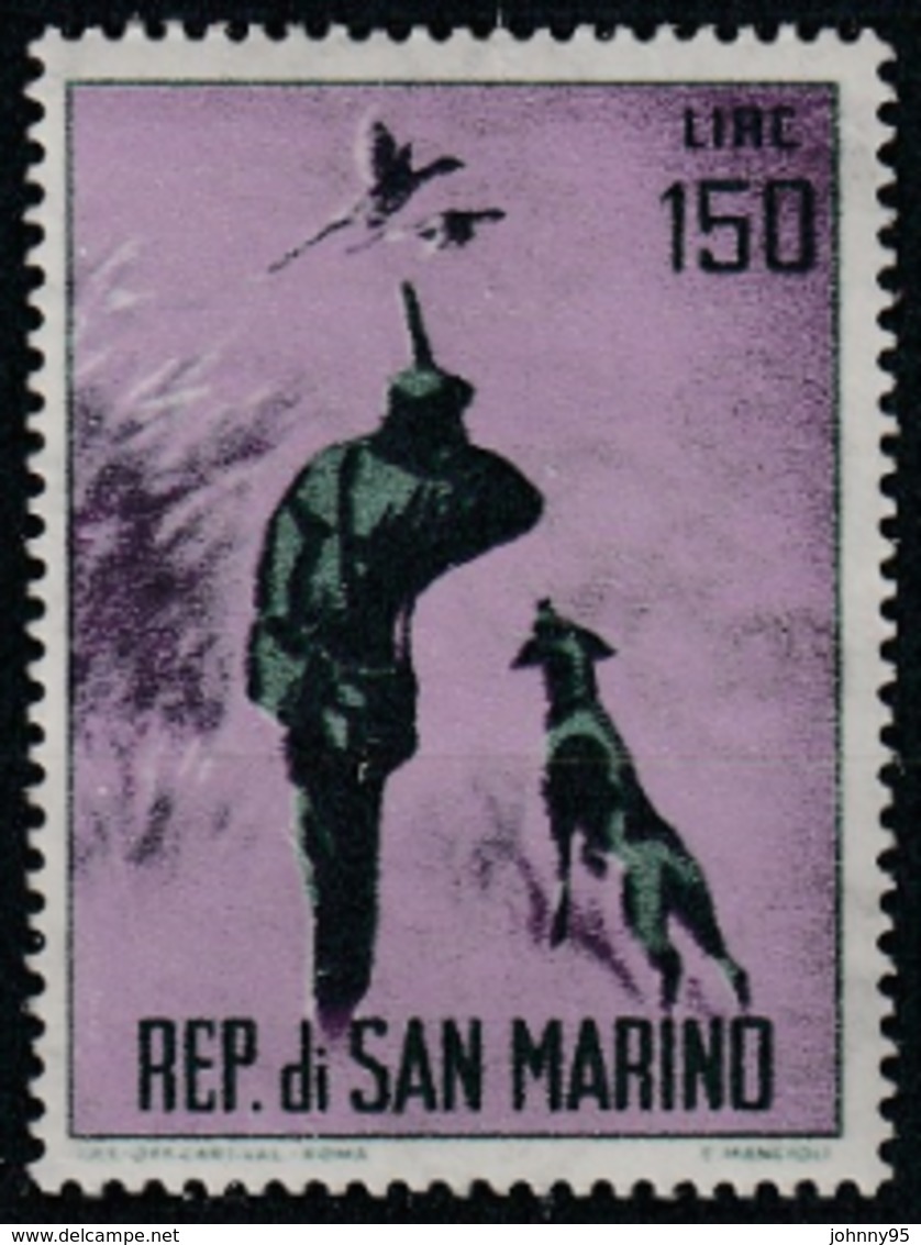 Chiens  - Chasse Moderne - Saint-Marin - Année 1962 - N° 562/563-566 Et 568 à 5571 - Lot 7 Valeurs - Chiens