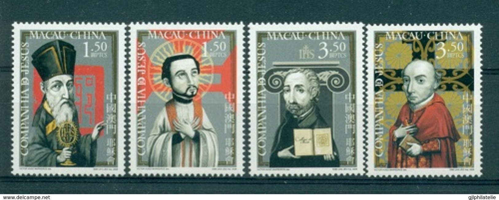 MACAO CHINE 1336/39 Compagnie De Jésus (religion) - Neufs